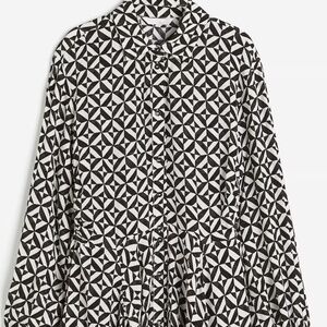 H&M Crêpe Shirt Dress